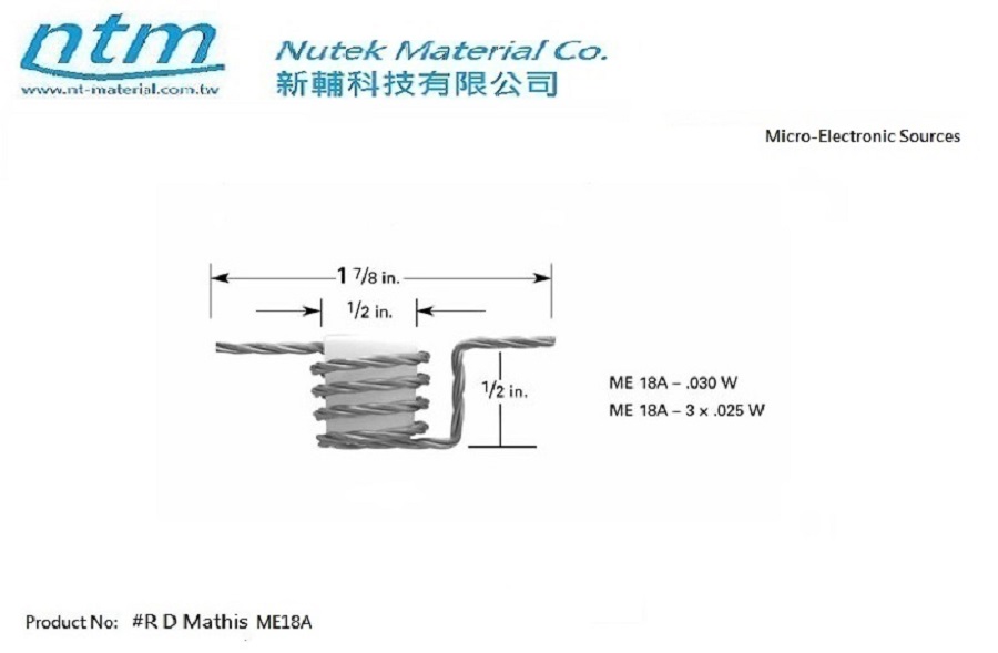 Micro-Electronic Sources-ME18A